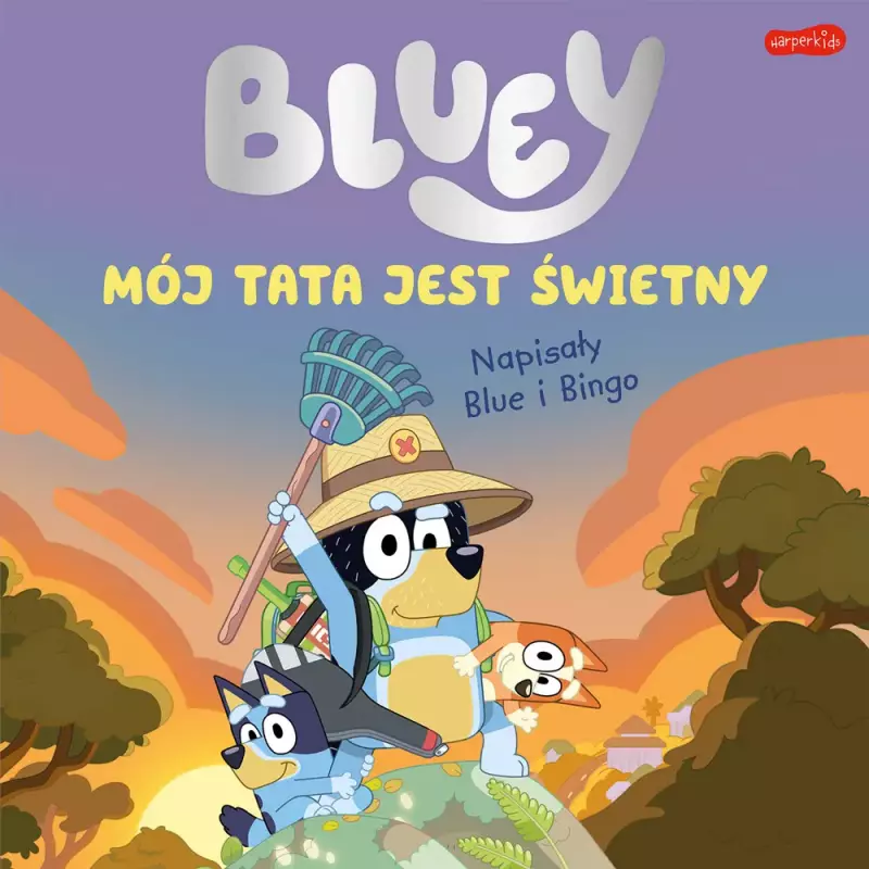 Okładka książki: Blue mój tata jest świetny.