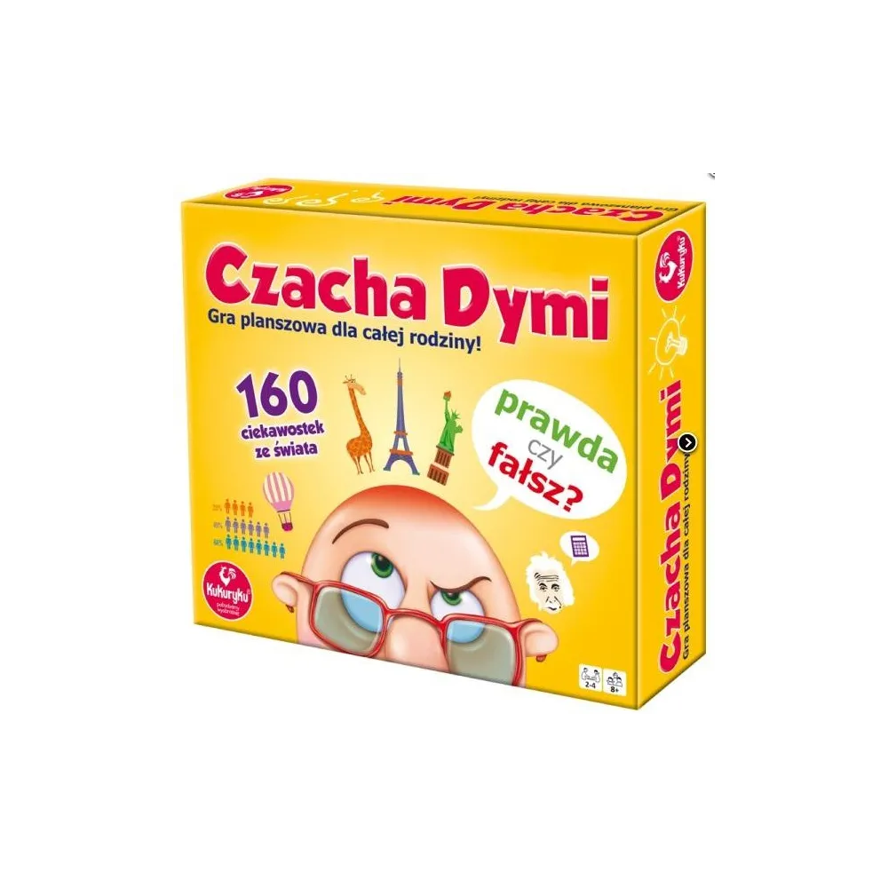 Okładka gry pod tytułem: Czacha dymi.