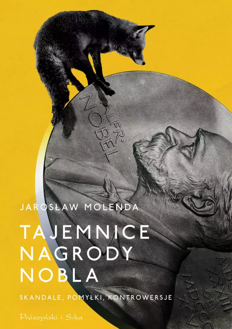Okładka książki pod tytułem: Tajemnice nagrody nobla.