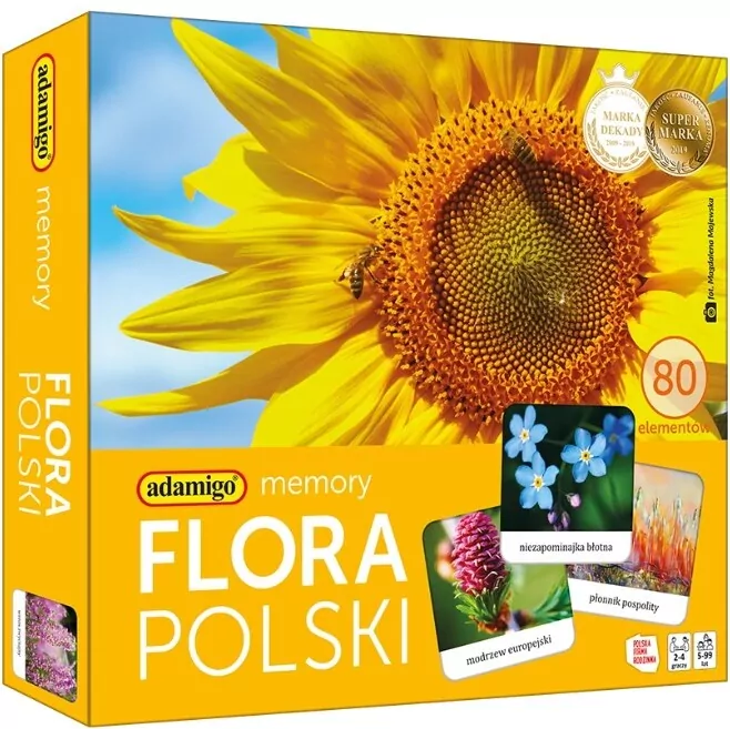 Okładka gry pod tytułem: Flora Polski