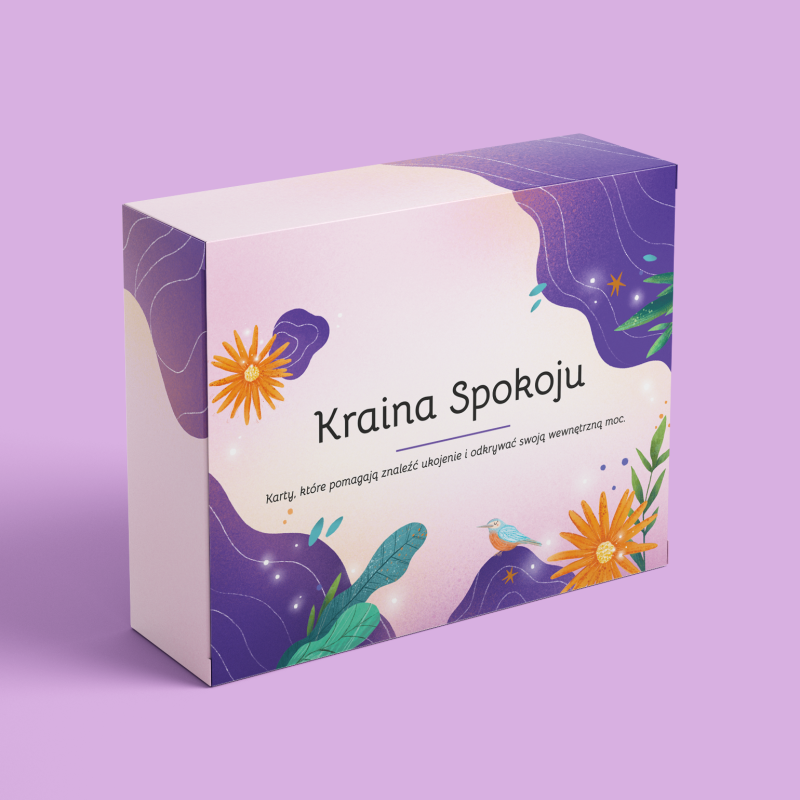 Okładka gry pod tytułem: Kraina spokoju.